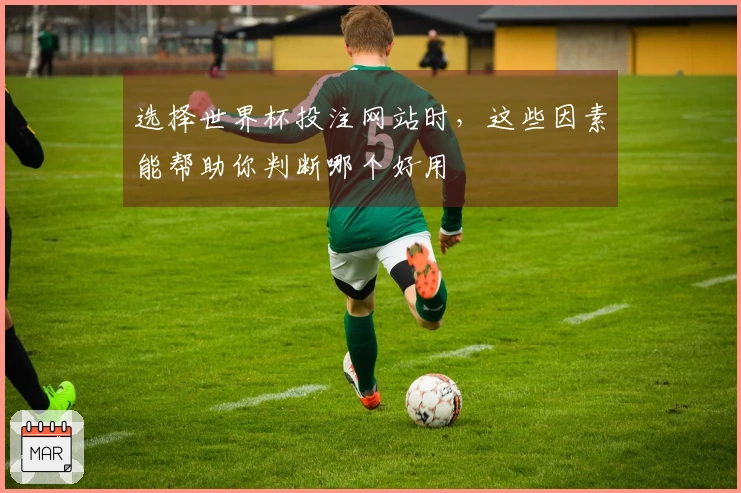 选择世界杯投注网站时，这些因素能帮助你判断哪个好用